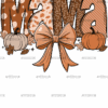 Fall Mama Bow DTF Transfer