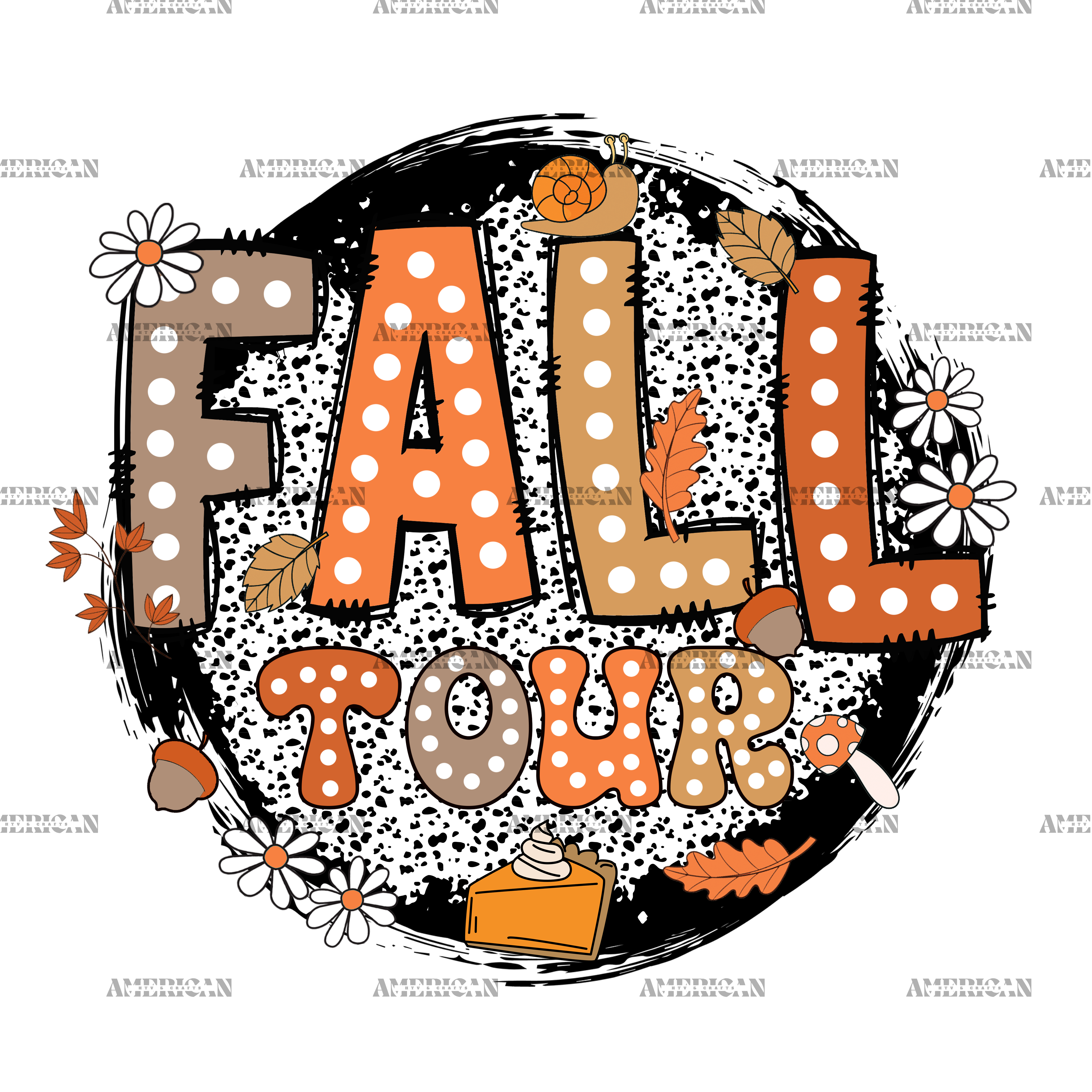 Fall Tour-2 DTF Transfer