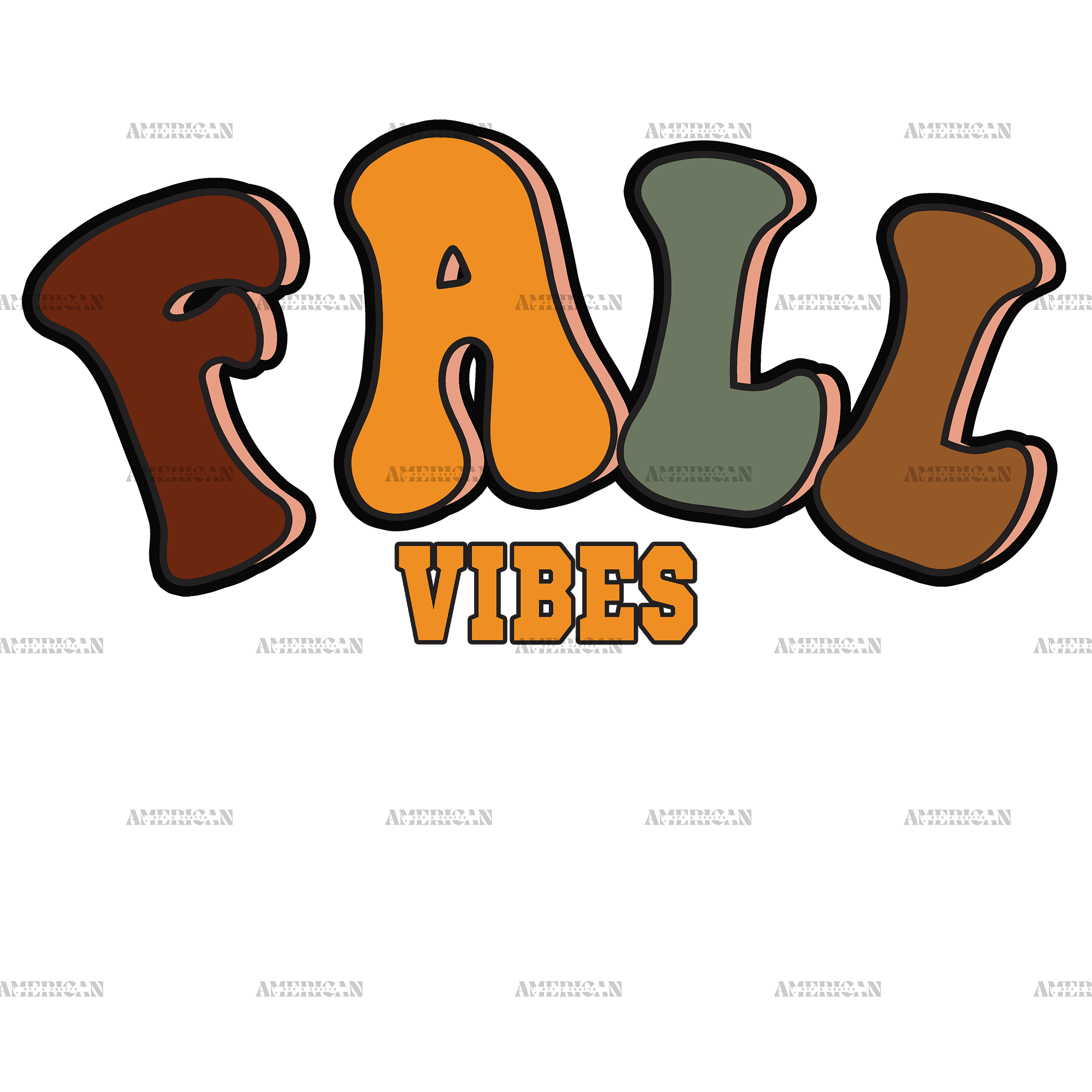 Fall Vibes-1 DTF Transfer