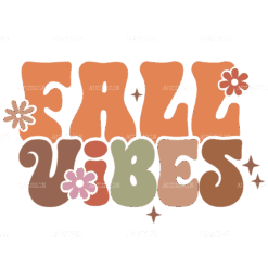 Fall Vibes DTF Transfer