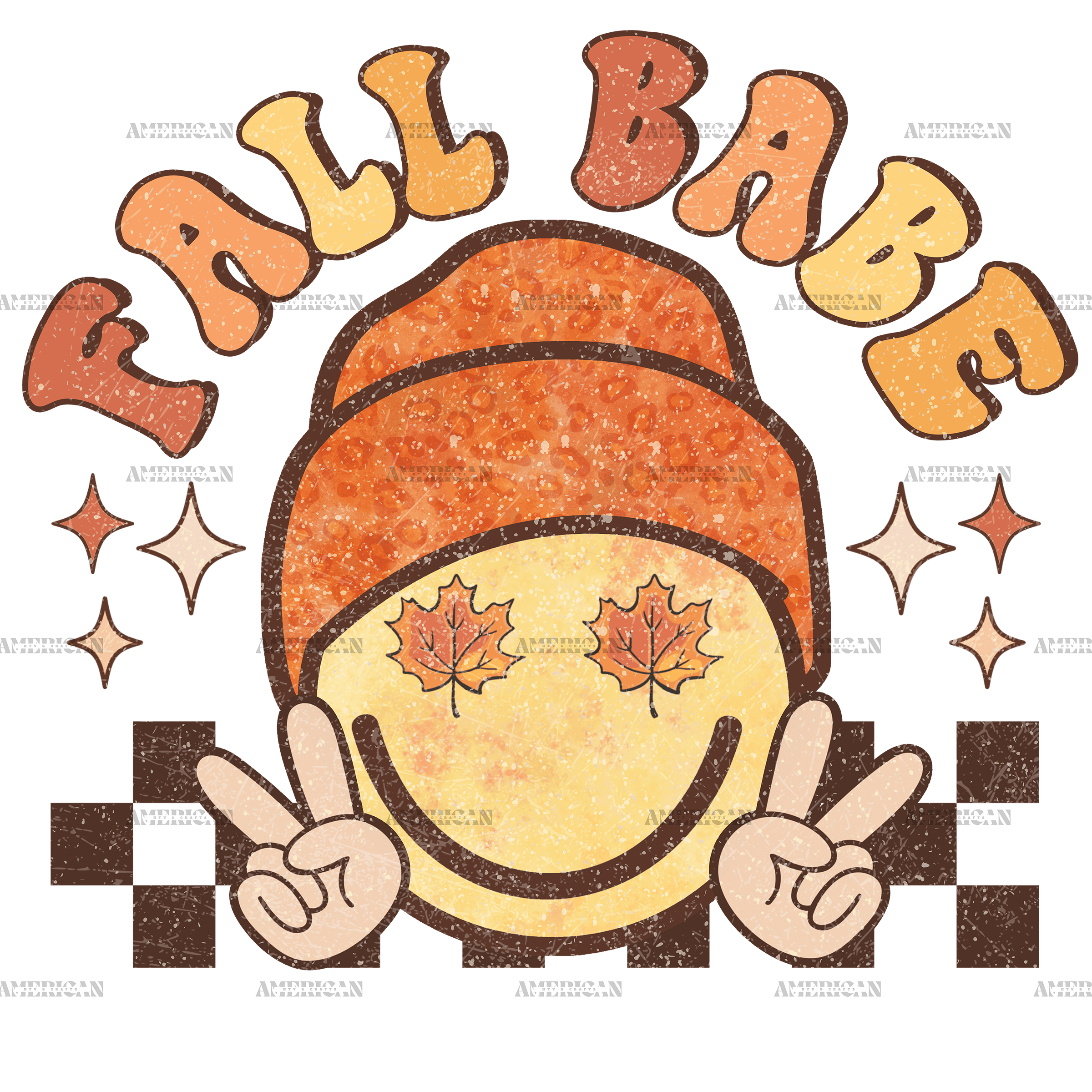 Fall Vibes-4 Dotted DTF Transfer