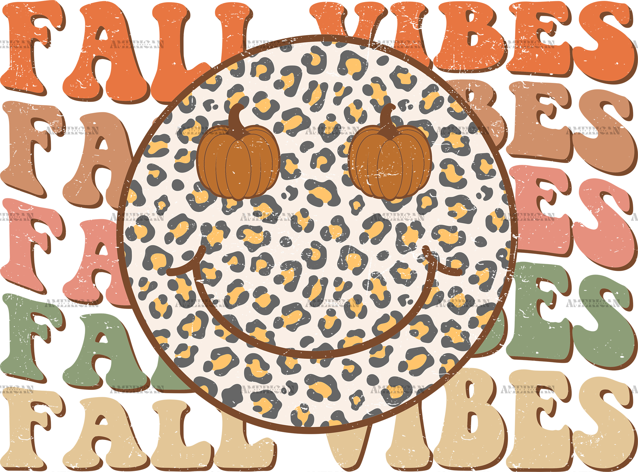 Fall Vibes-5 DTF Transfer