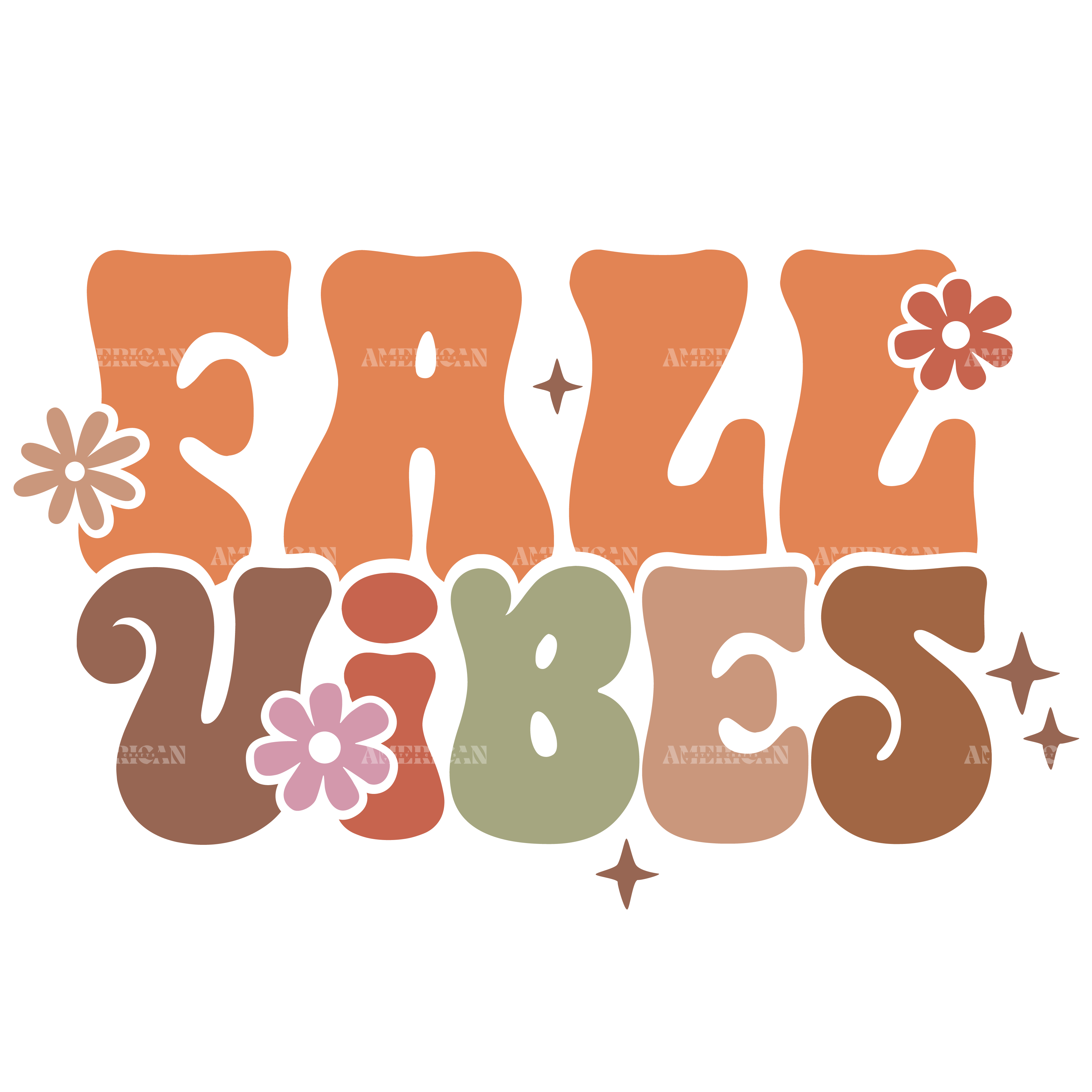 Fall Vibes DTF Transfer