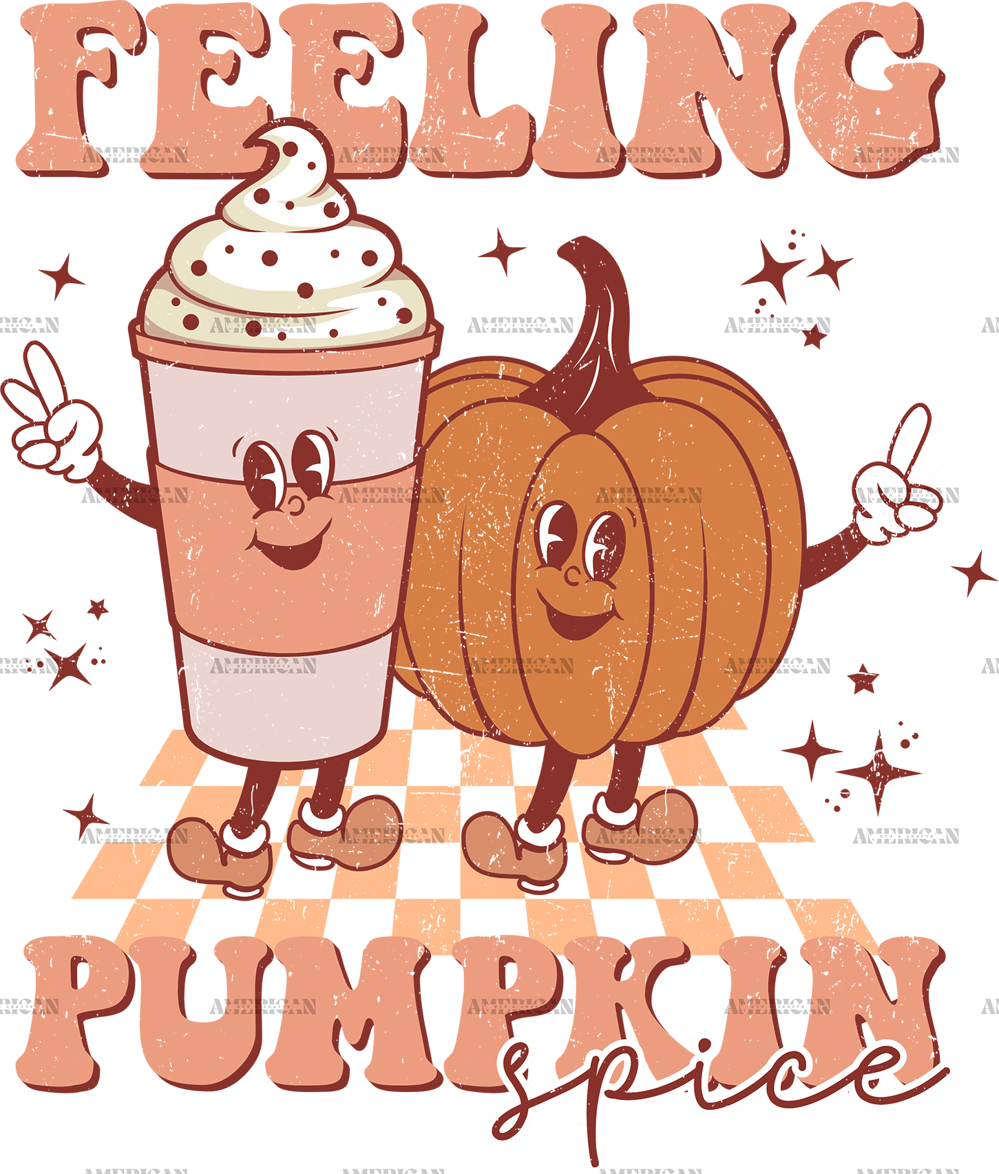 Feelin Pumpkin Spice DTF Transfer