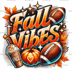 Football Fall Vibes-1 DTF Transfer