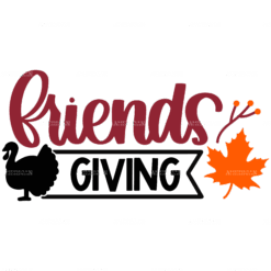 Friends Giving DTF Transfer