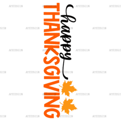 Happy Thanksgiving-1 DTF Transfer