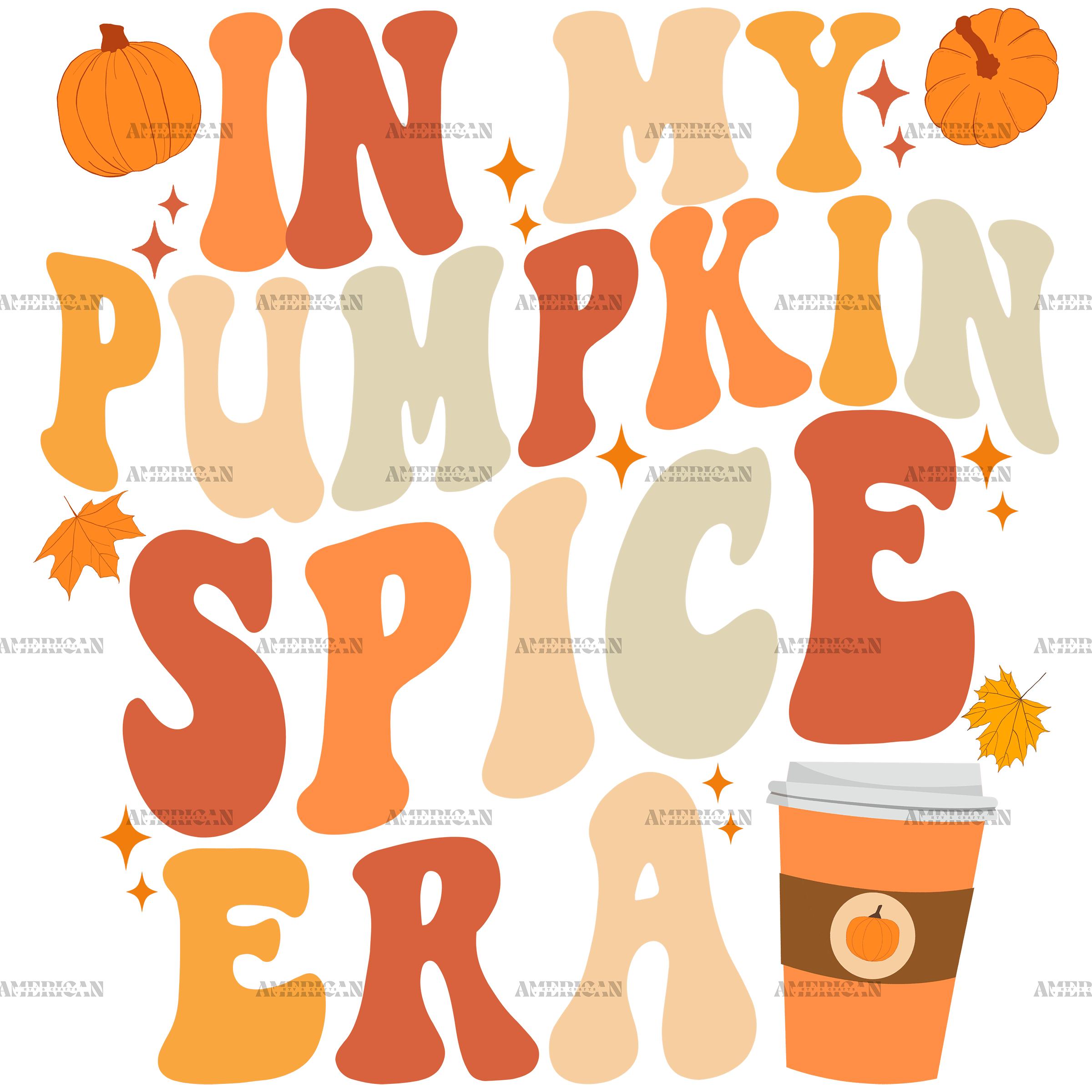 In My Pumpkin Spice Era-2 DTF Transfer