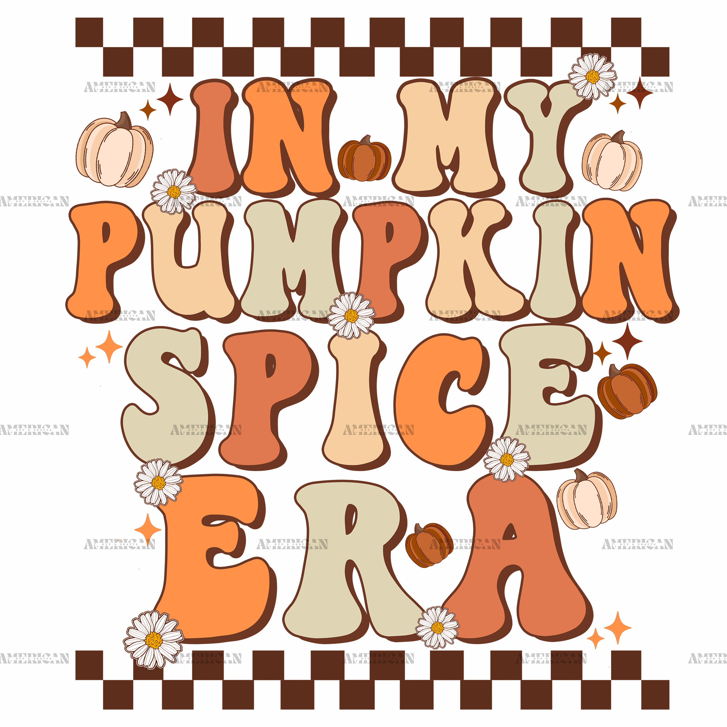 In My Pumpkin Spice Era-3 DTF Transfer