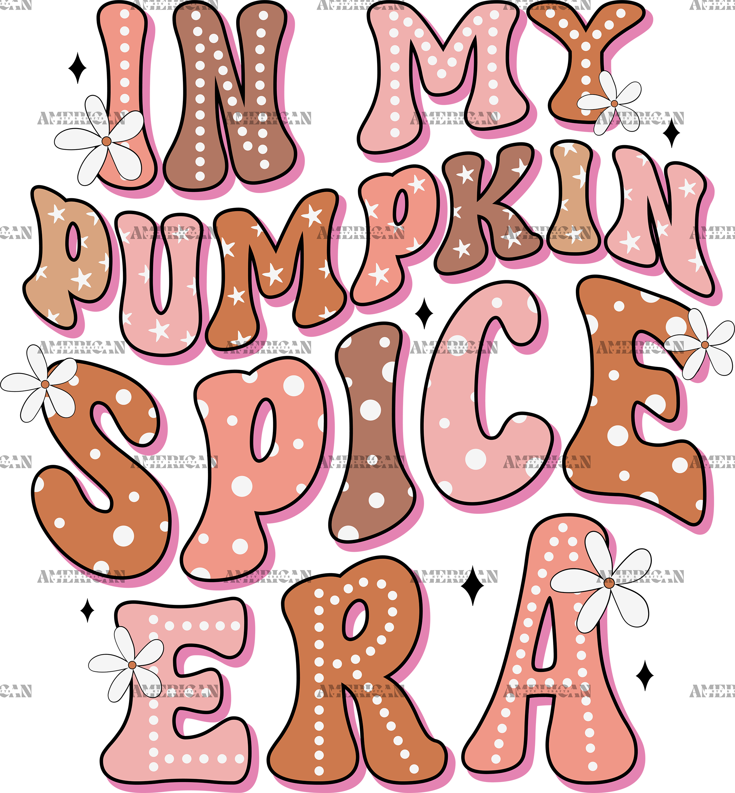 In My Pumpkin Spice Era-4 DTF Transfer