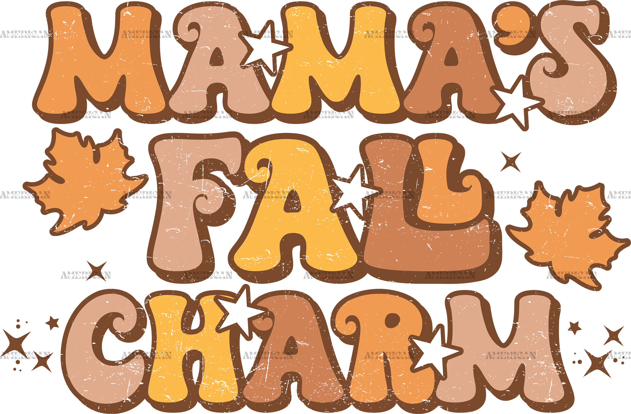 Mamas Fall Charm DTF Transfer