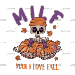 Man I Love Fall-4 DTF Transfer