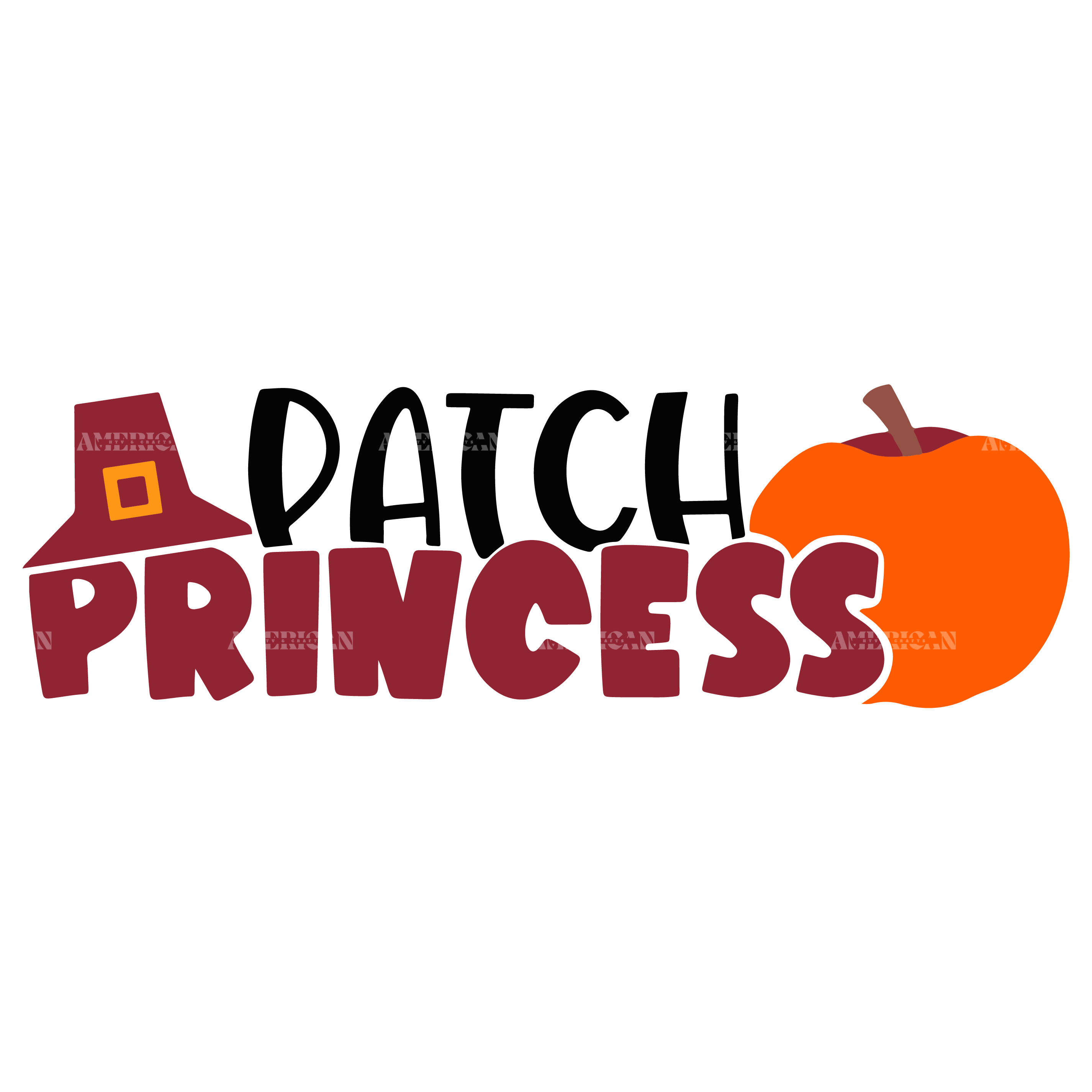 Patch Princess DTF Transfer