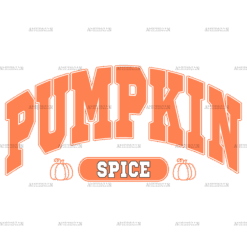 Pumpkin Spice DTF Transfer