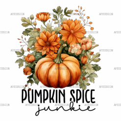 Pumpkin Spice Junkie-2 DTF Transfer
