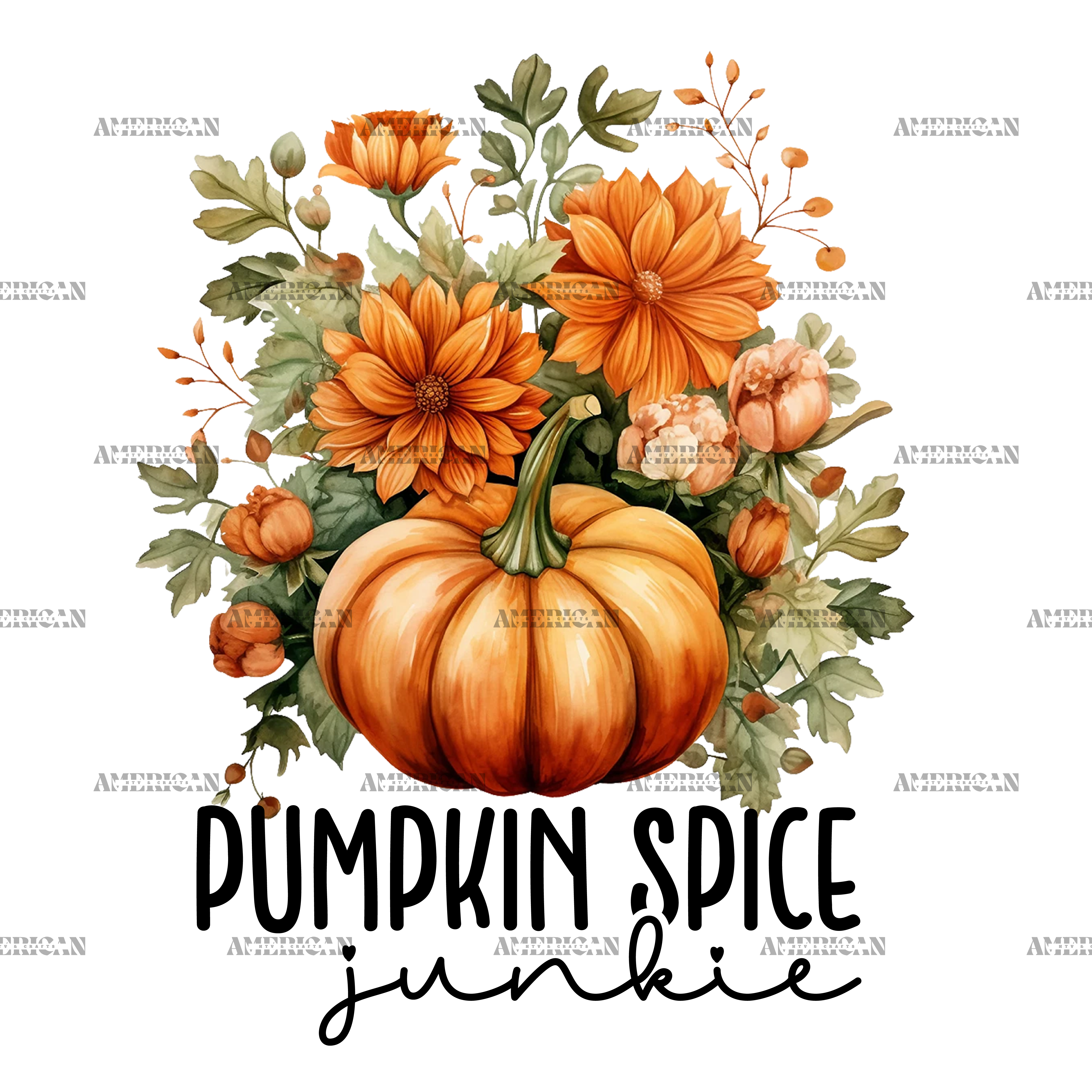 Pumpkin Spice Junkie-2 DTF Transfer