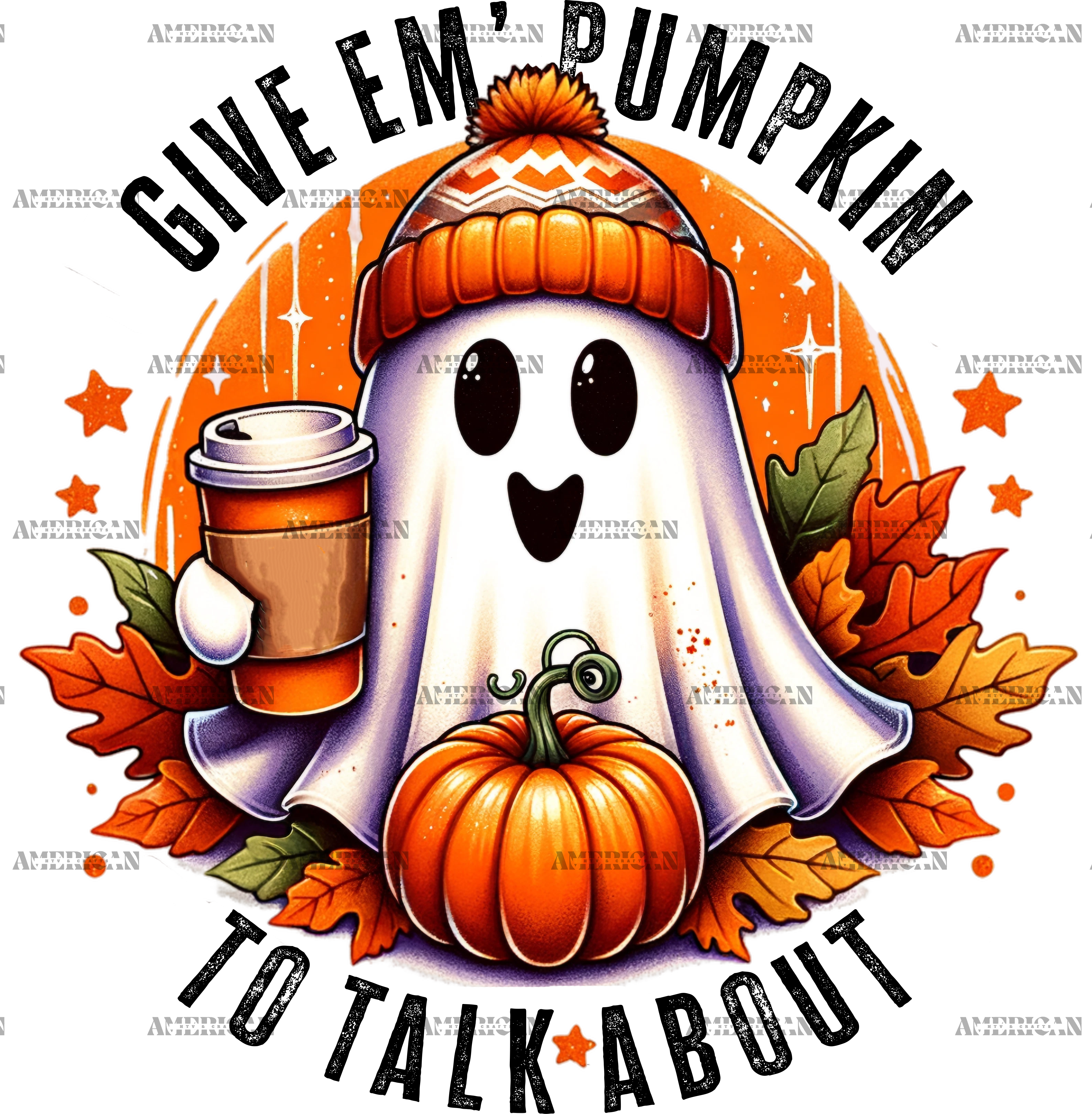 Pumpkin To Talk About-1 DTF Transfer