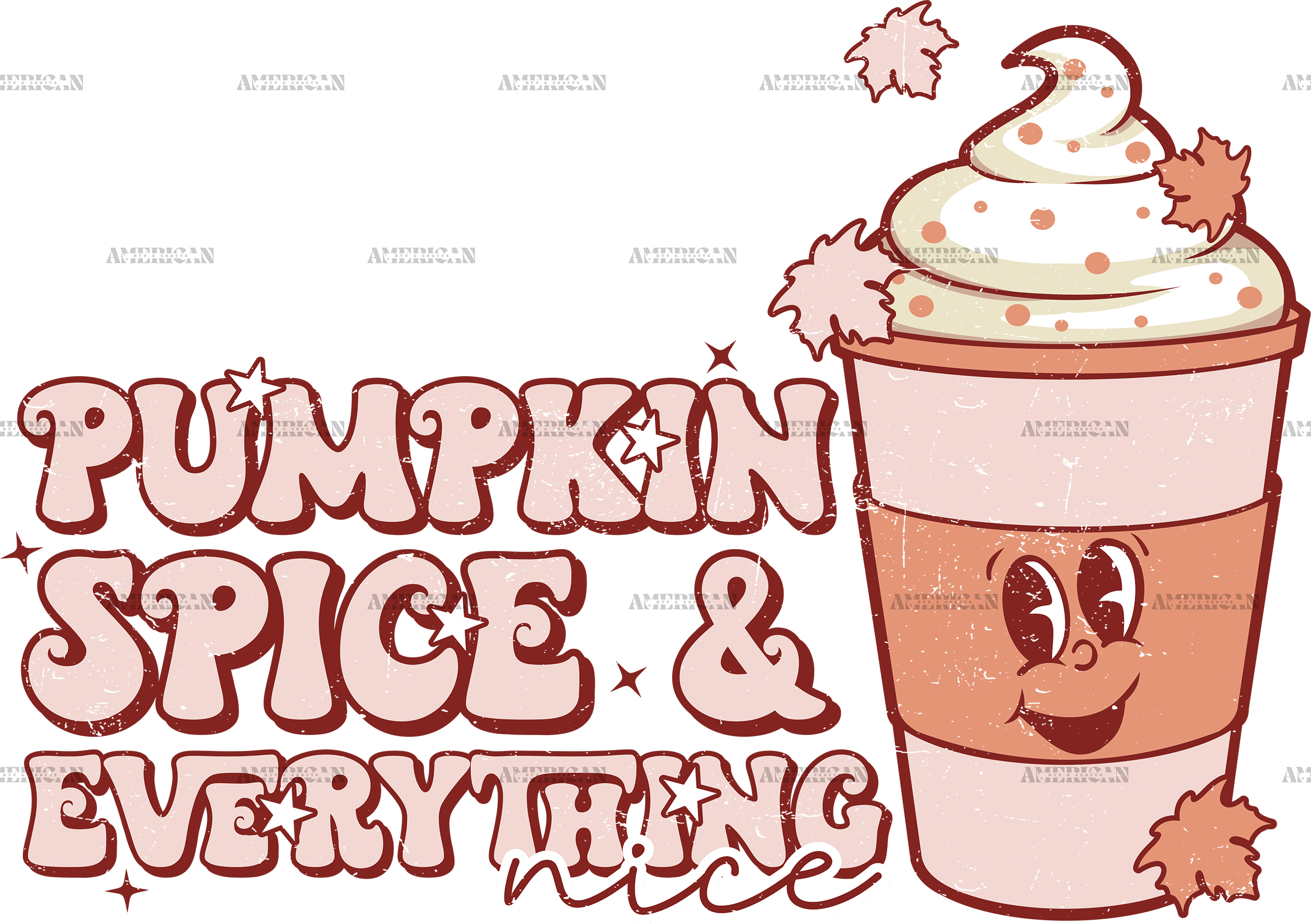 Pumpking Spice And Everything Nice-2 DTF Transfer