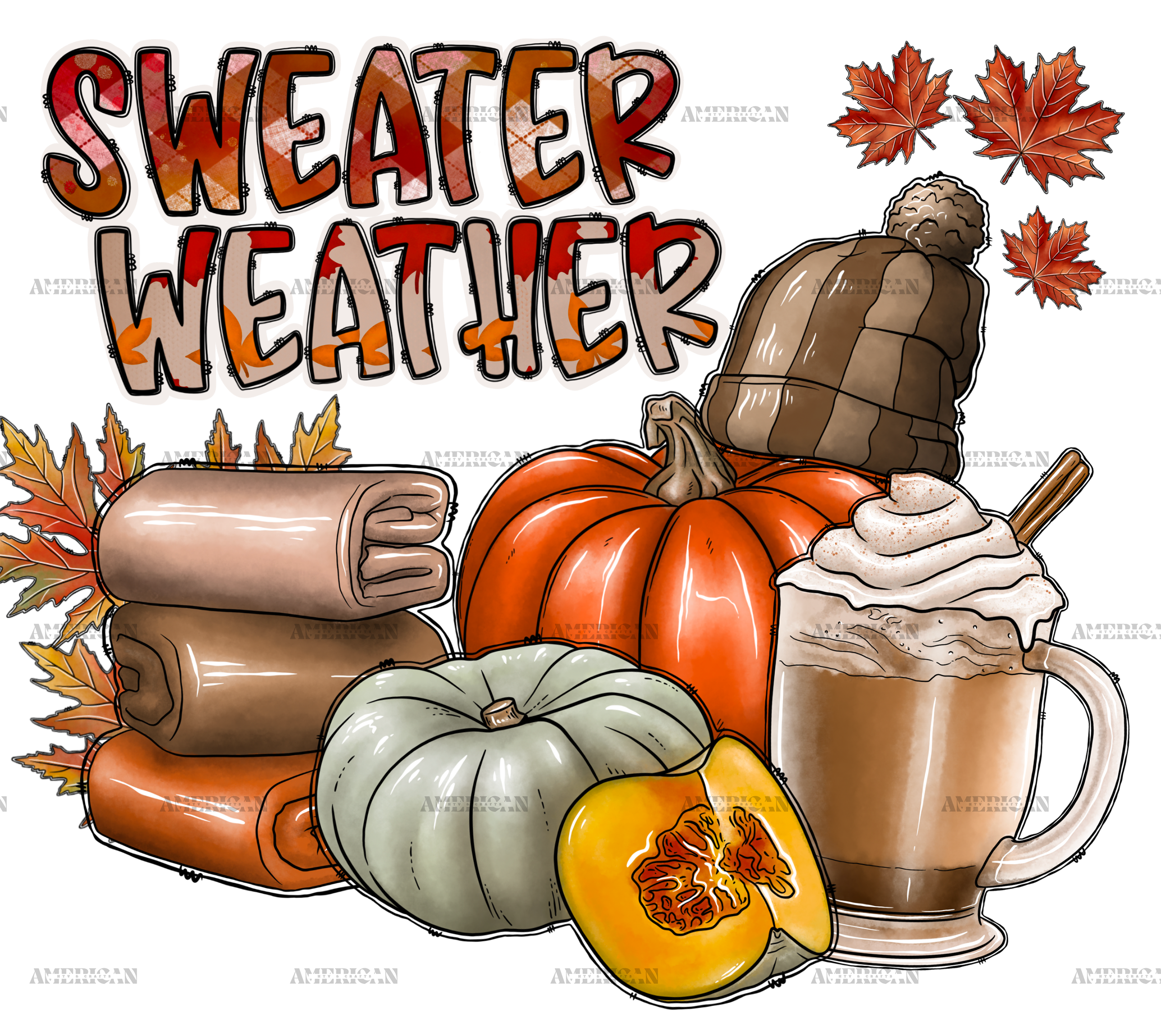 Sweater Weather DTF Transfer