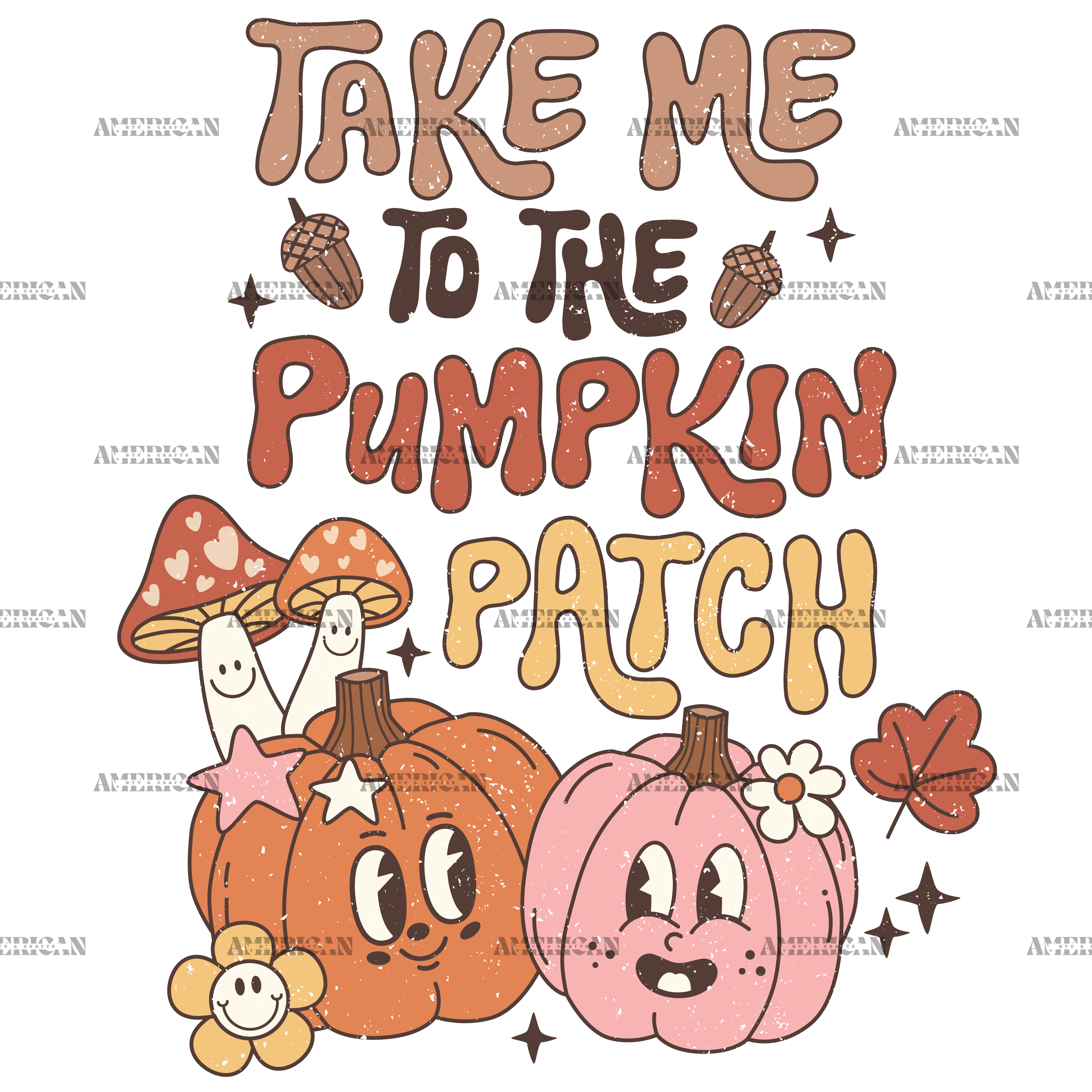 Take Me To The Pumpkin Patch-4 DTF Transfer