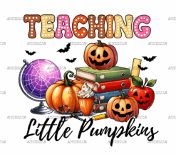 Teaching Little Pumpkins DTF Transfer