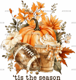 Tis The Season Football Fall-6 DTF Transfer