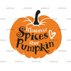Whatever Spices Your Pumpkin DTF Transfer